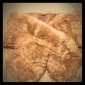 Faux Fur Shawl